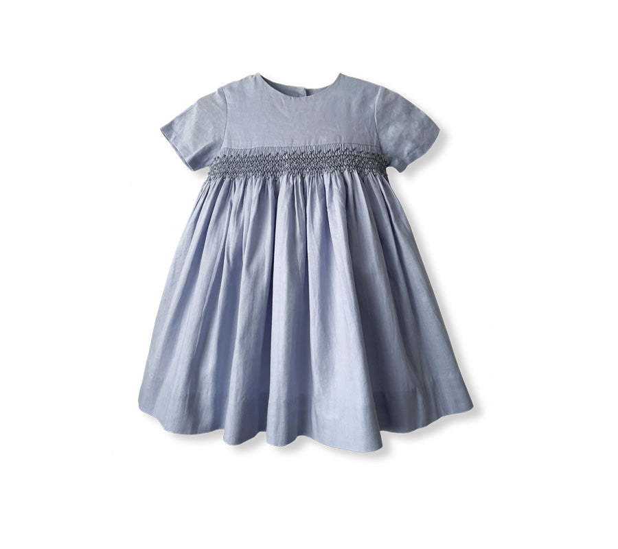 princess polly baby blue dress Light Blue Denim Babydoll Dress – Cynthia Elliot Boutique main image 0