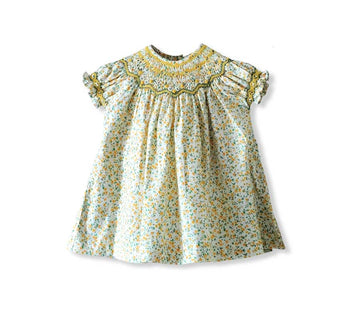 Aurelia Hope Smocked Bishop Dress