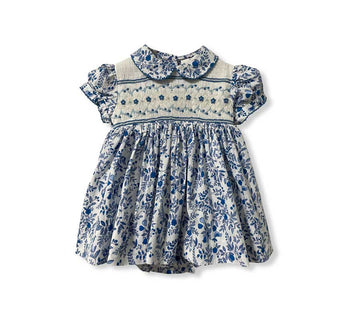 Betty Smocked Babydoll Dress