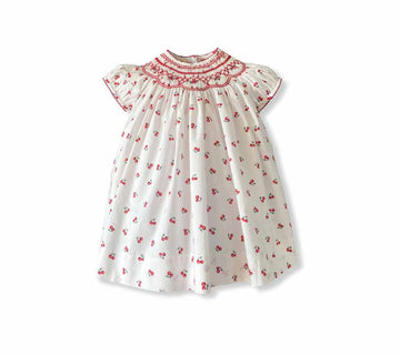 Abby Smocked Bishop Dress