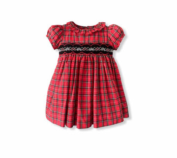 Amelia Smocked Babydoll Dress