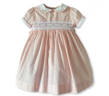 Bettany Blush Smocked Dress