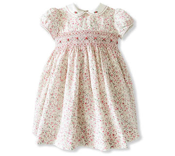 Callista Floral Smocked Dress