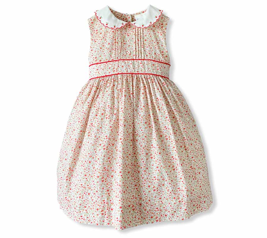 Candice Red Floral Dress