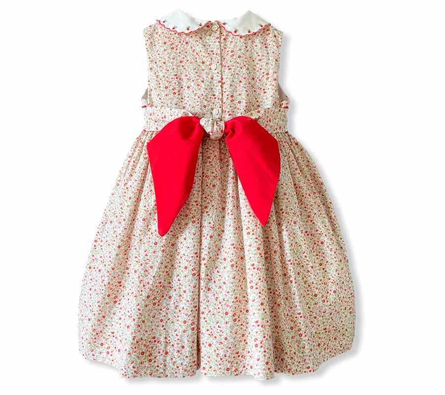 Candice Red Floral Dress