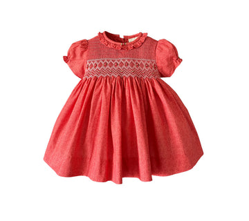 Cora Smocked Babydoll Dress