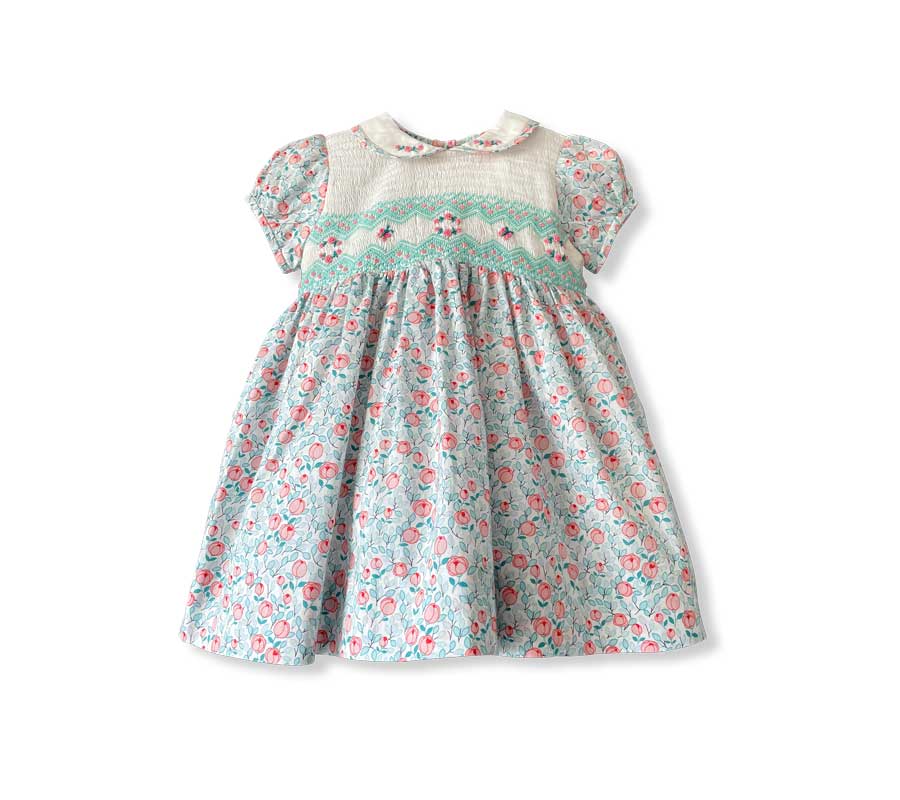 Kimberley Smocked Babydoll Dress