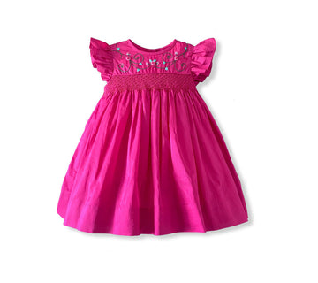 Little Sally Smocked Dress