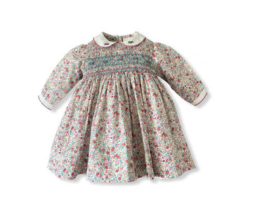Margie Smocked Babydoll Dress